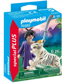 COMBATTANTE NINJA ET TIGRE