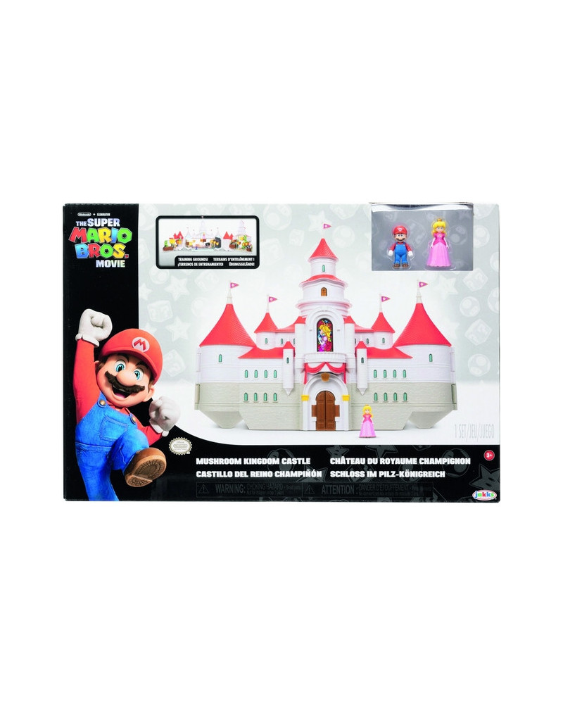 SUPER MARIO MOVIE PLAYSET CHATEAU + 2 FI