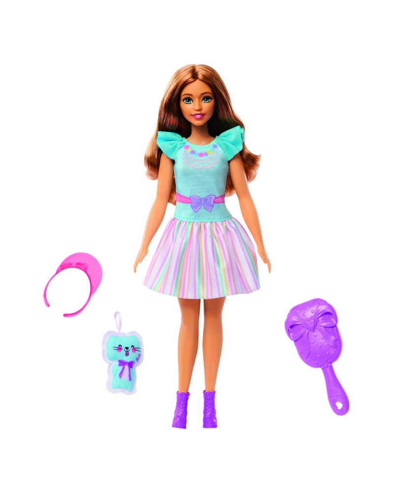 BARBIE MY FIRST BRUNETTE + LAPIN