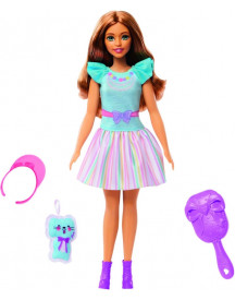 BARBIE MY FIRST BRUNETTE + LAPIN