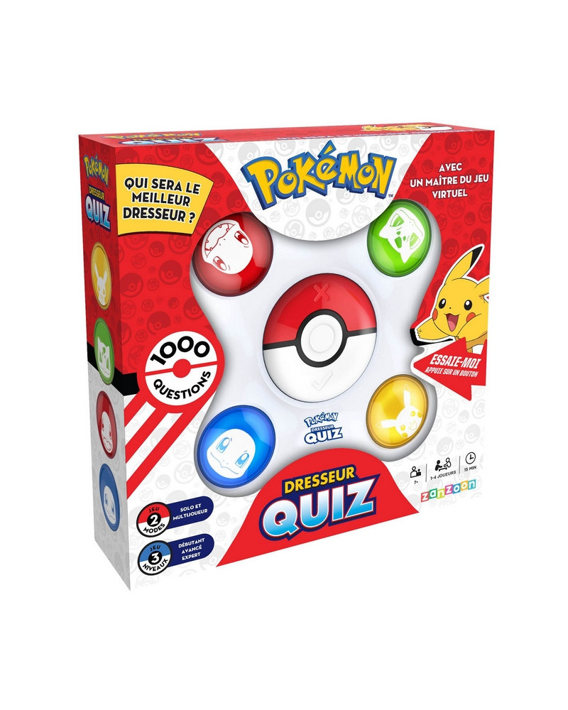 POKEMON JEU DRESSEUR QUIZZ