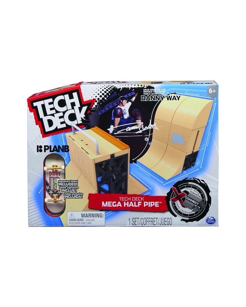 TECH DECK HALF PIPE