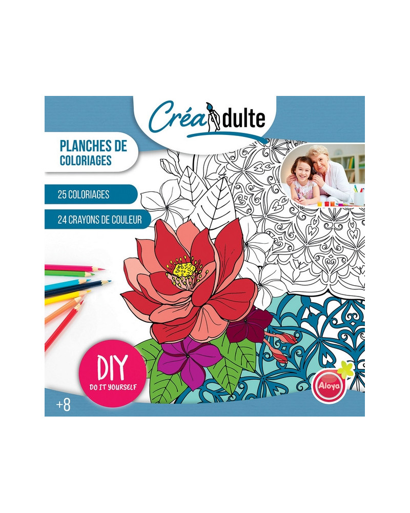 CREADULT PLANCHES DE COLORIAGE