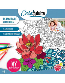 CREADULT PLANCHES DE COLORIAGE