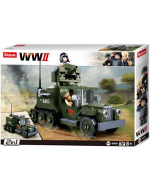 WORLD WAR HALF TRACK + FIG.