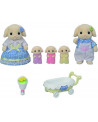 LA FAMILLE LAPIN BELIER 5 PERSONNAGES