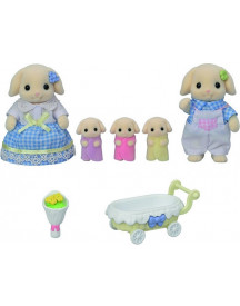 LA FAMILLE LAPIN BELIER 5 PERSONNAGES