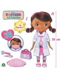 DOCTEUR LA PELUCHE POUPEE 30CM CHANTANTE