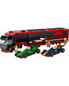 CAMION DE F1 AVEC F1 RB20 ET AMR24