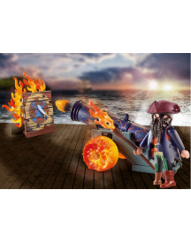 PIRATE ET CANON DE FEU