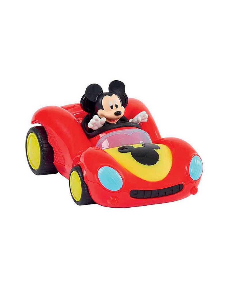 MICKEY VEHICULE + PERS 7.5CM ASS
