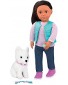 POUPEE CASSIE 46CM + CHIEN