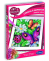 CANEVAS A DIAMENTER PAPILLONS ET MARGUER