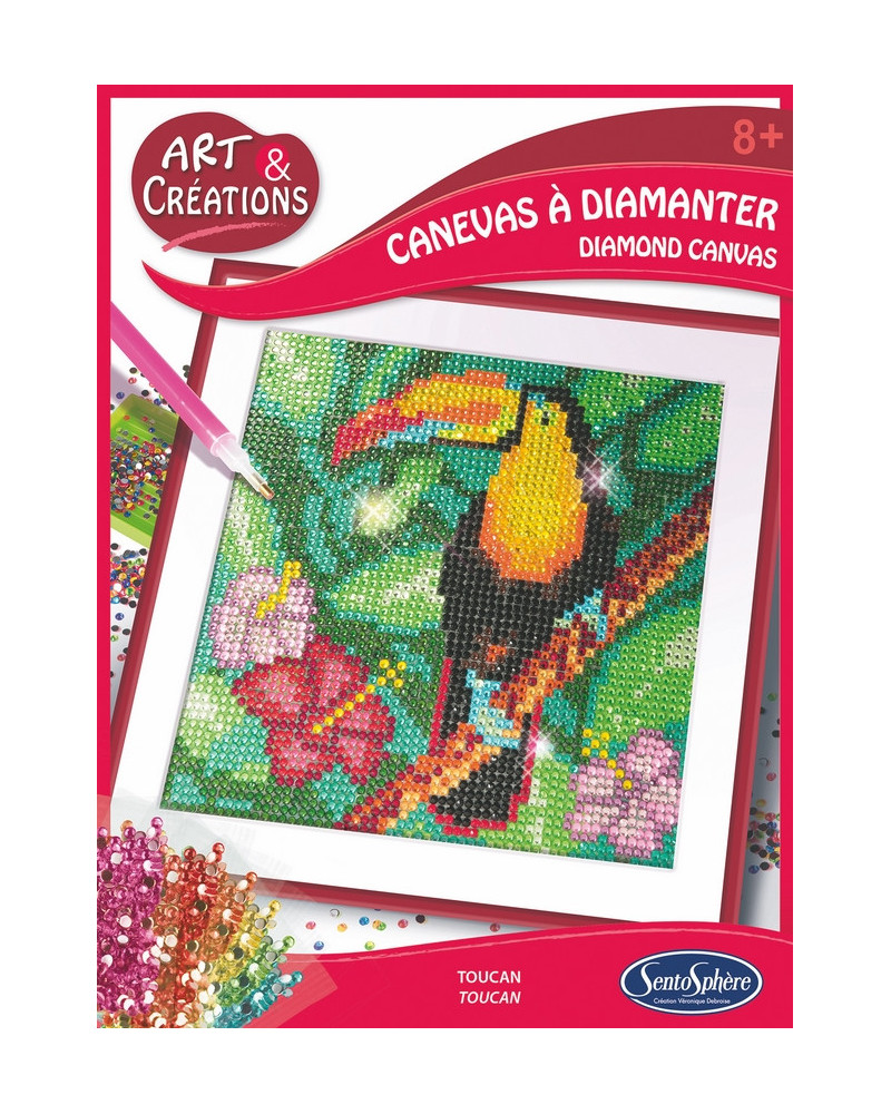CANEVAS A DIAMANTER TOUCAN