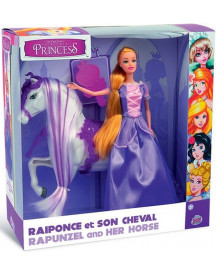 DISNEY PRINCESSE RAIPONCE + CHEVAL