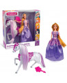 DISNEY PRINCESSE RAIPONCE + CHEVAL