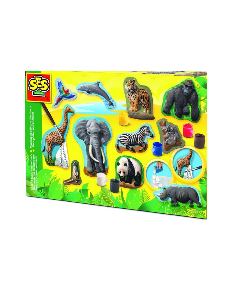 MOULAGES ET PEINTURES ANIMAUX SAUVAGES