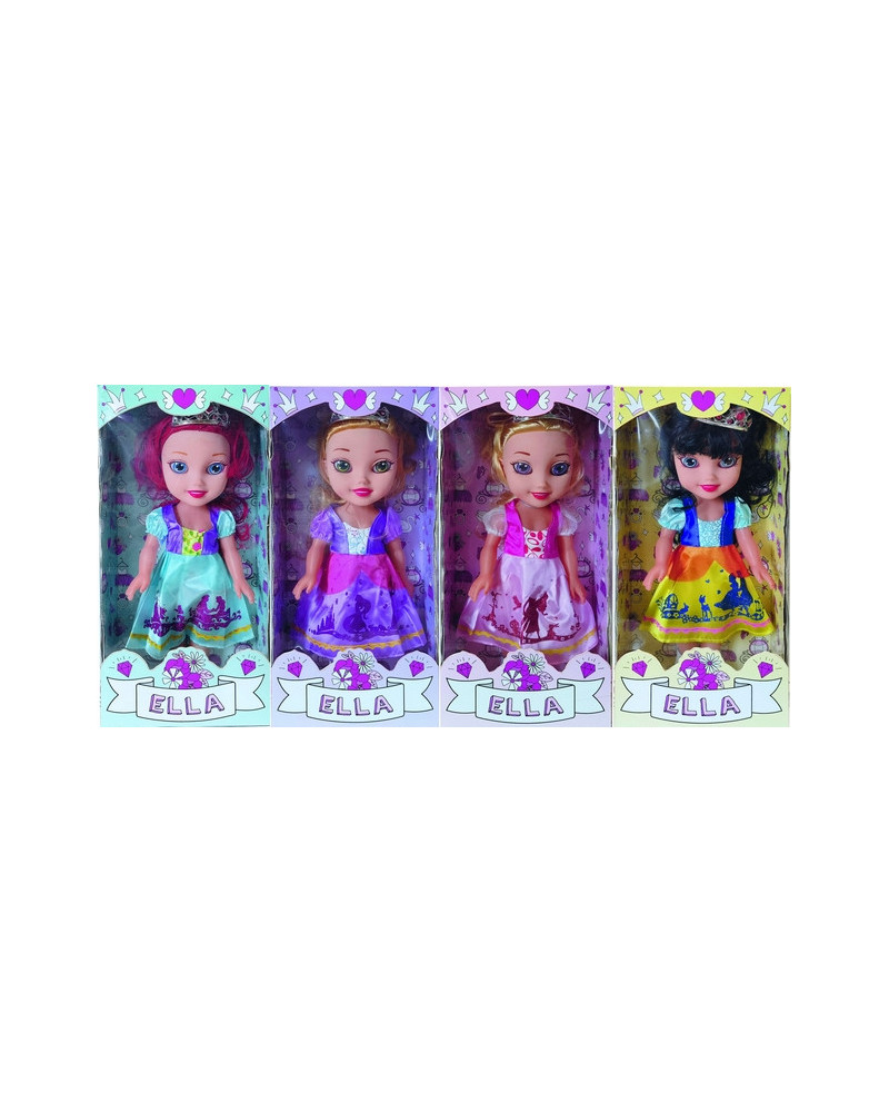POUPEE PRINCESSE 37CM 4ASS.