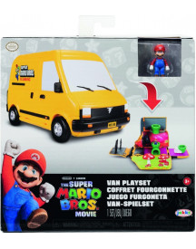 SUPER MARIO MOVIE MINI WORLD VAN PLAYSET