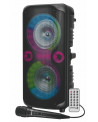 ENCEINTE 52CM BOOMERS + ANNEAUX LUM.+MIC