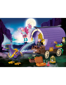 CHARIOT AVEC FEES ET PHENIX