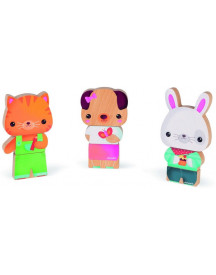 FUNNY MAGNETS ANIMAUX DE COMPAGNIE