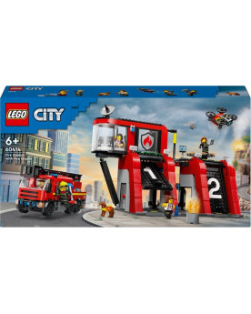 LA CASERNE ET LE CAMION DE...