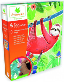 ARTISSIMO TABLEAUX AQUARELLE JUNGLE