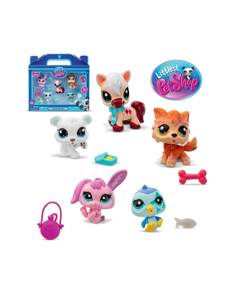 LITTLE PET SHOP PACK DE 5 HIVER