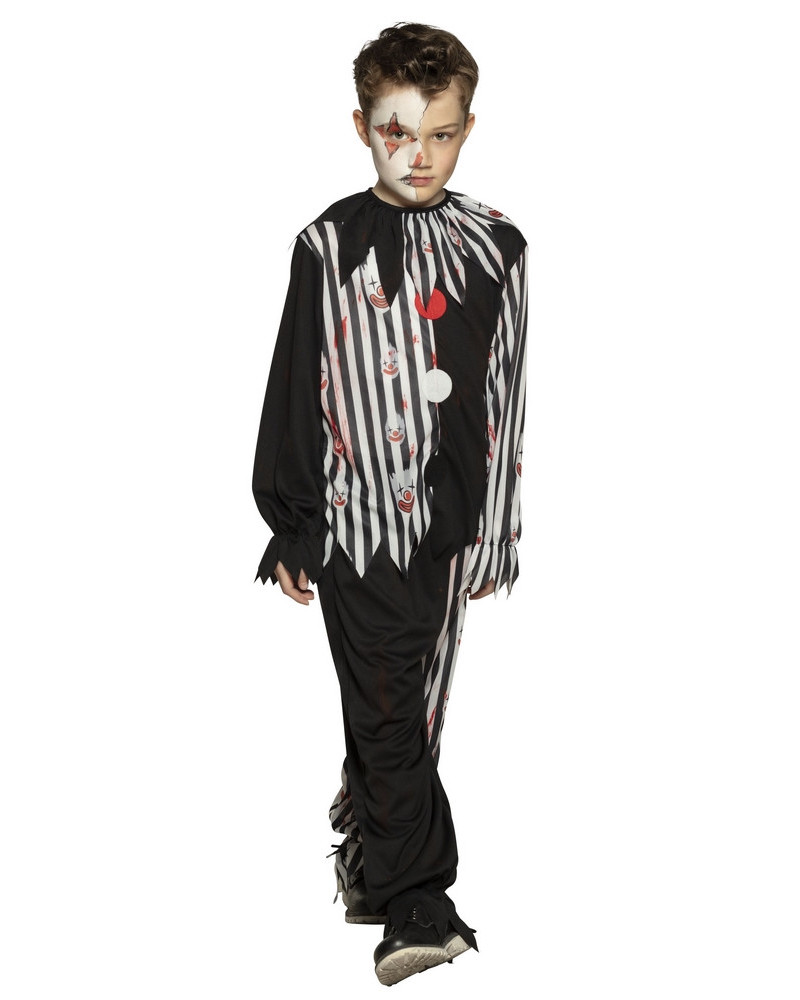 COST CLOWN DE L'HORREUR 10/12ANS