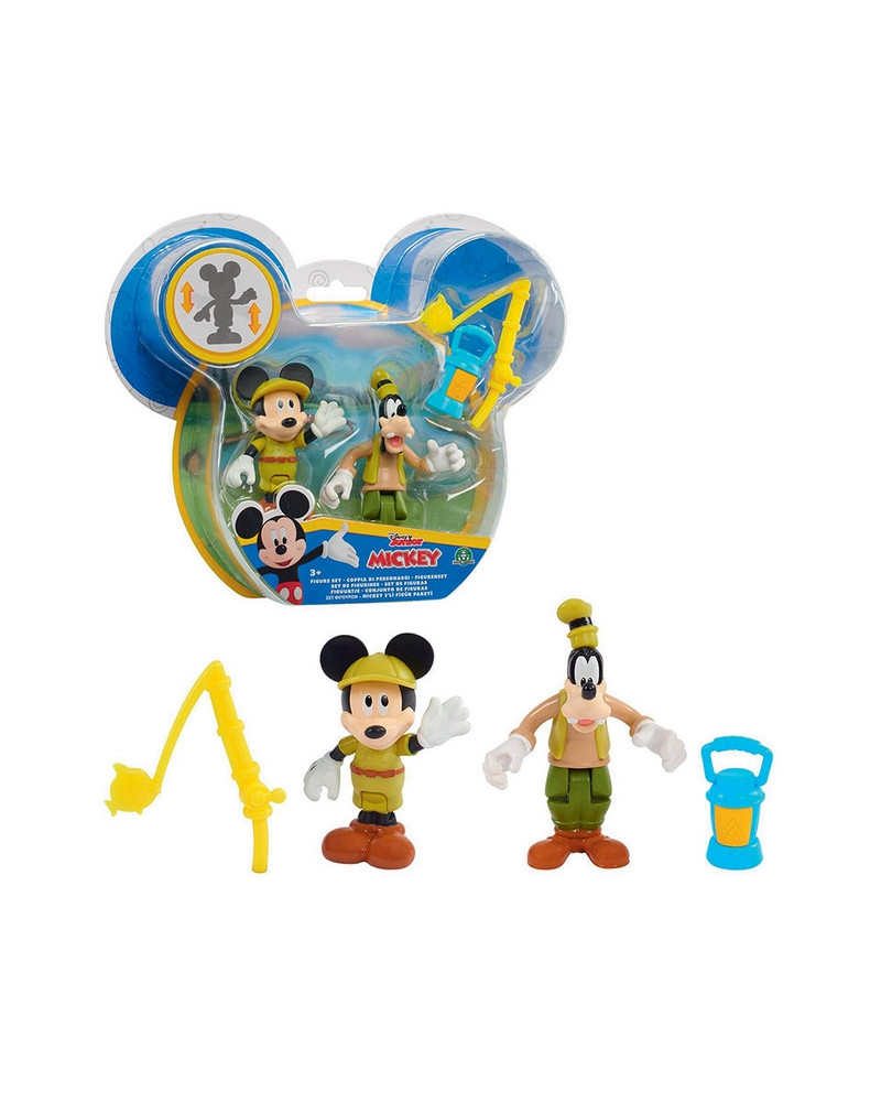 MICKEY BLISTER 2 FIGURINES 7.5CM