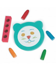 MIROIR DE BAIN + 4 CRAYONS