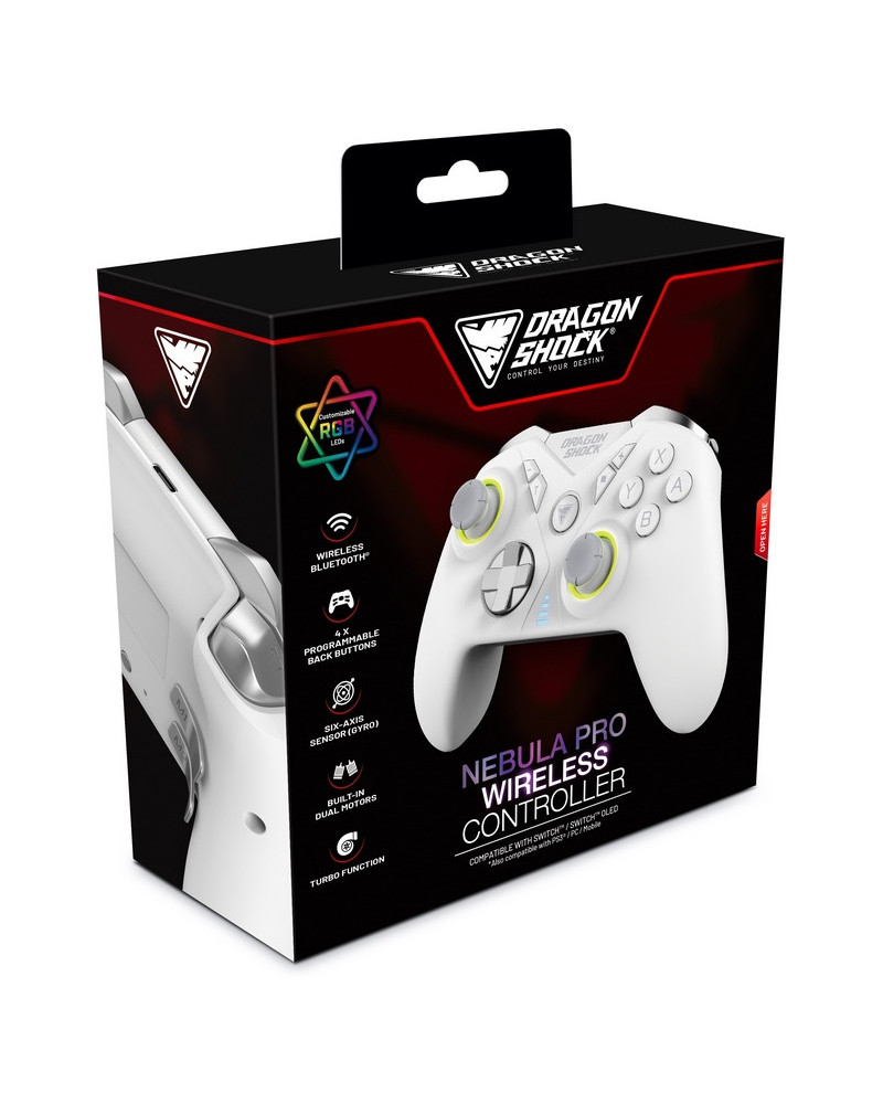 SWITCH MANETTE NEBULA PRO SANS FIL BLANC