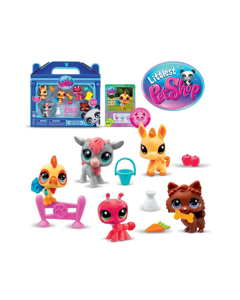 LITTLE PET SHOP PACK DE 5 FERME
