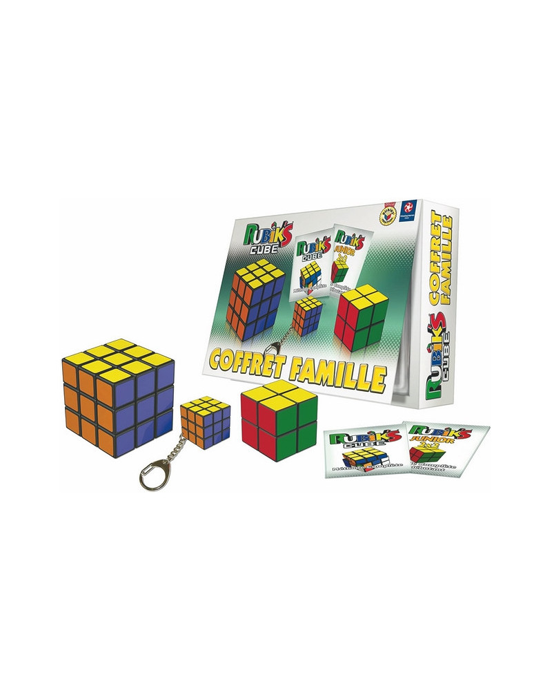 RUBIK'S COFFRET FAMILLE 3X3+2X2+ PORTE