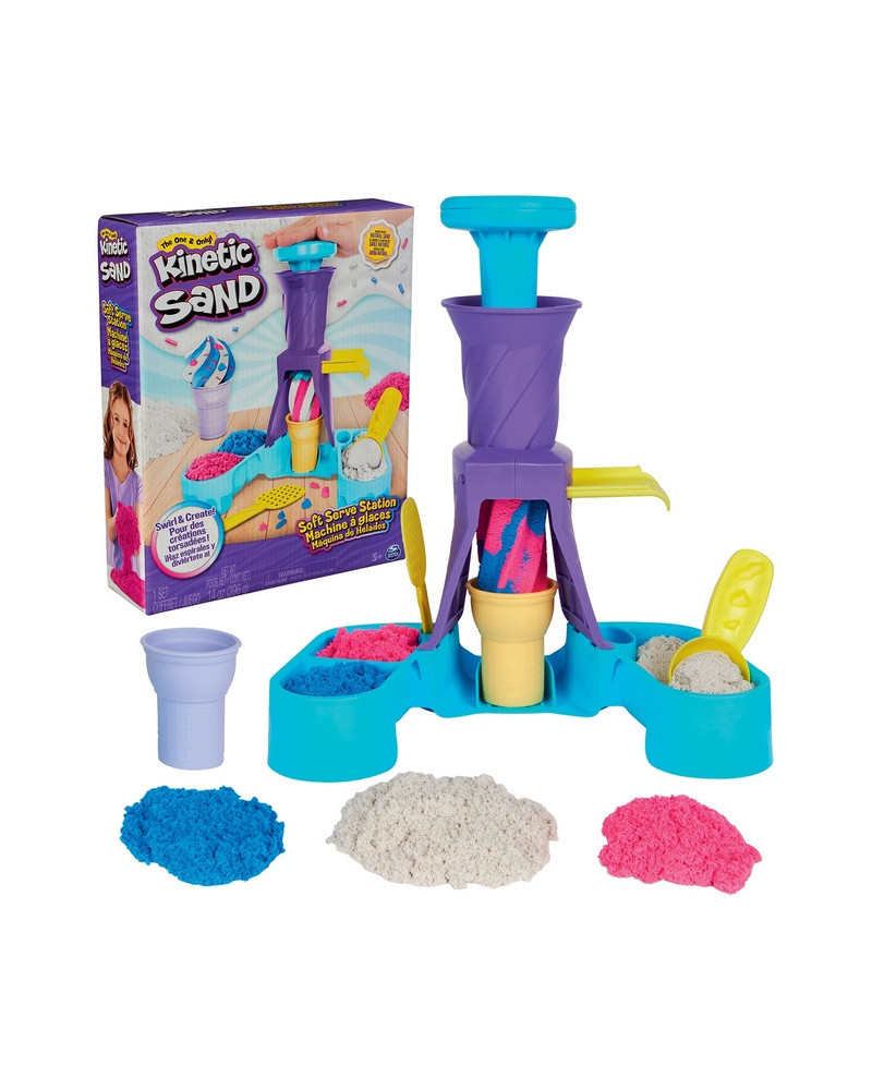 KINETIC SAND SOFT SERVE STATION