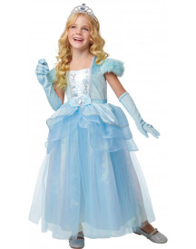 COST. LUXE PRINCESSE BLEUE 3/4 ANS