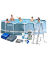 PISCINE SEMI RIGIDE 457*122 + POMPE