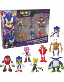 SONIC 8 FIGURINES RESINE 6.5CM