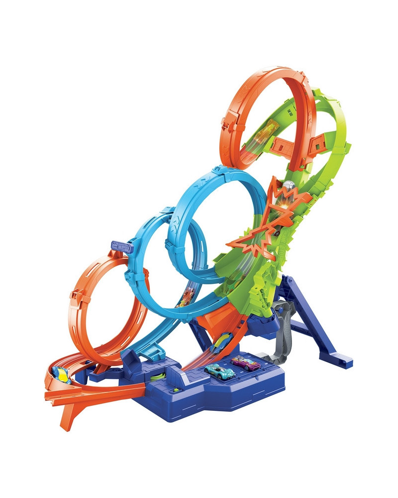 HOT WHEELS 4 LOOP CRASH