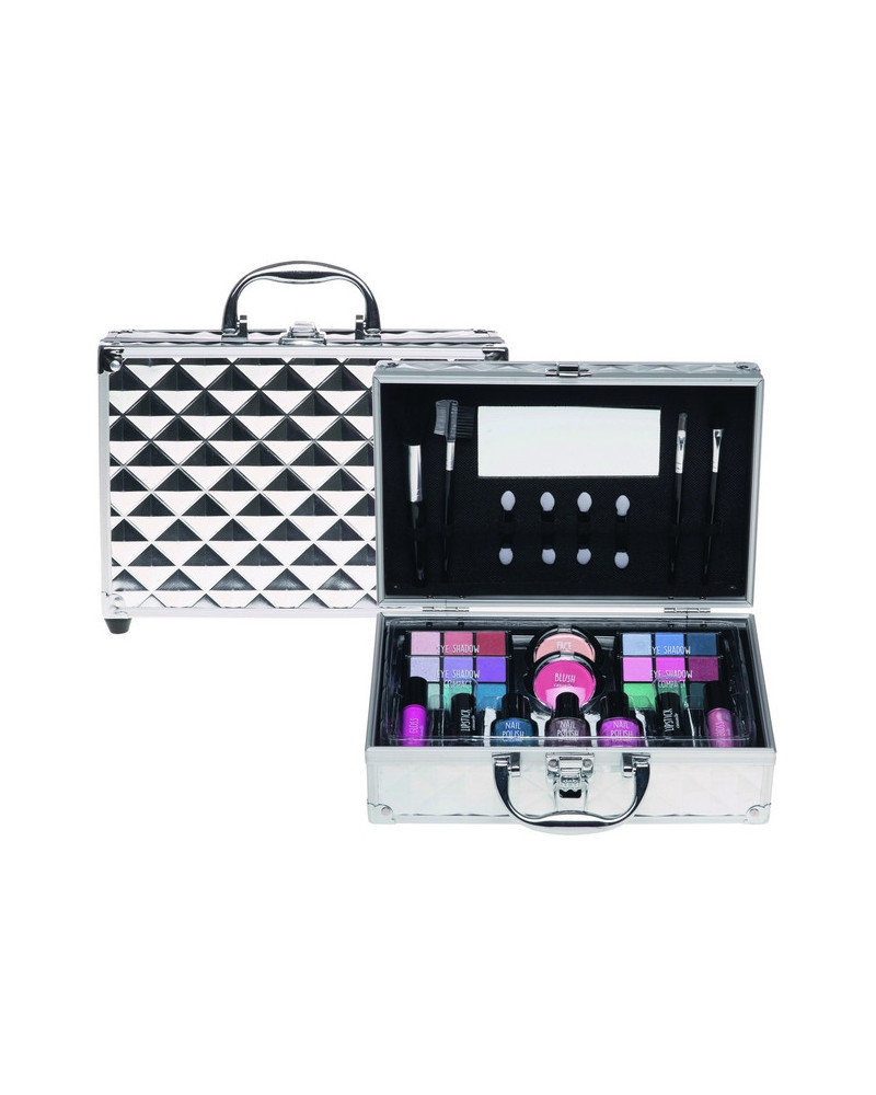 VALISE DE MAQUILLAGE SILVER