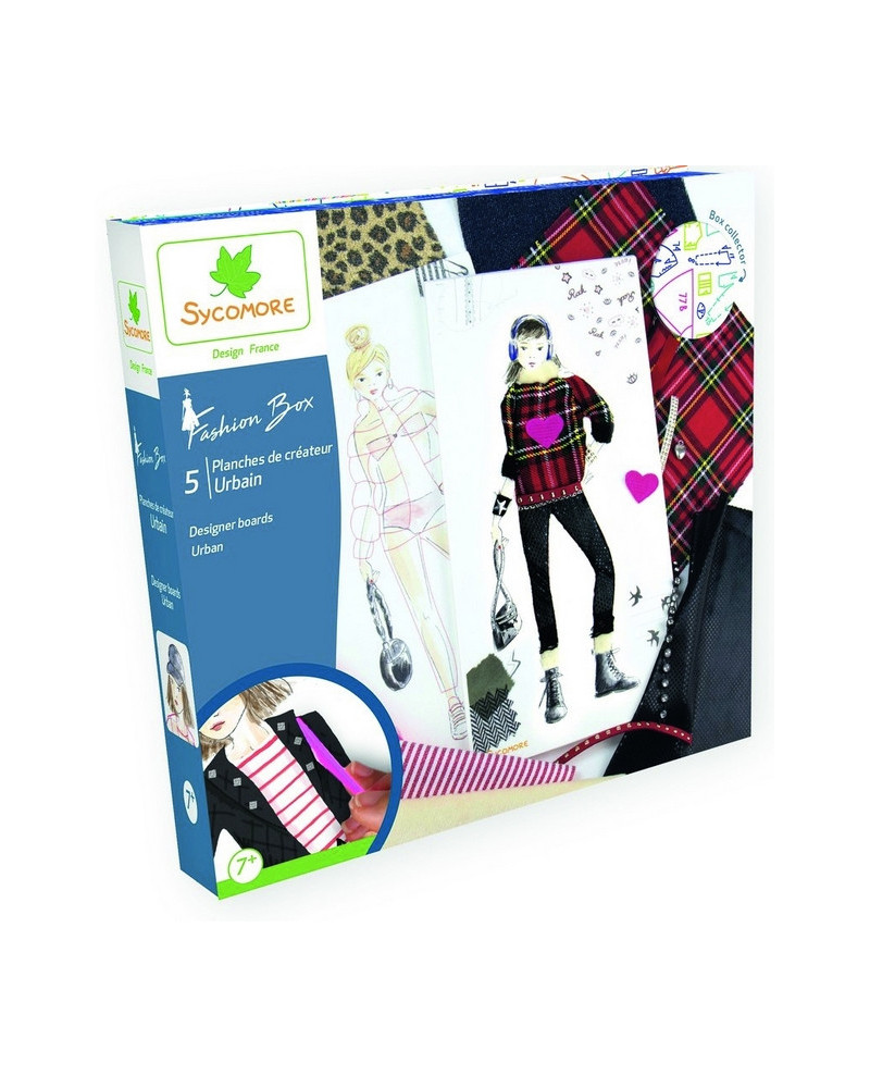 PLANCHE DE CREATEUR MODE URBAIN