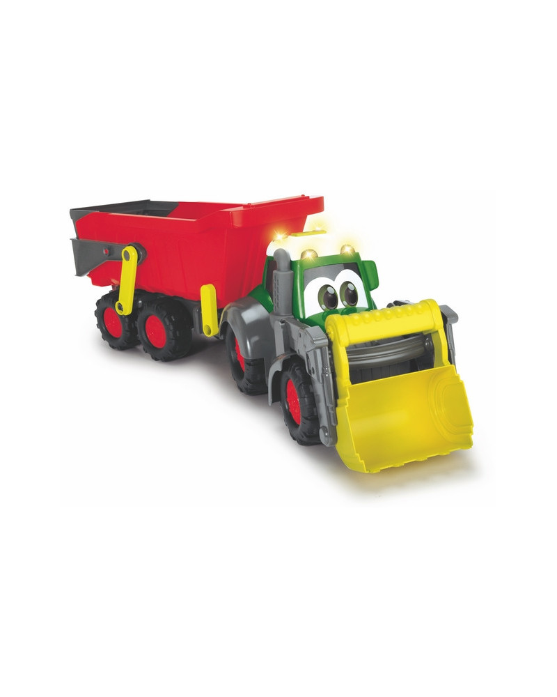 TRACTOPELLE 1ER AGE + REMORQUE L/S