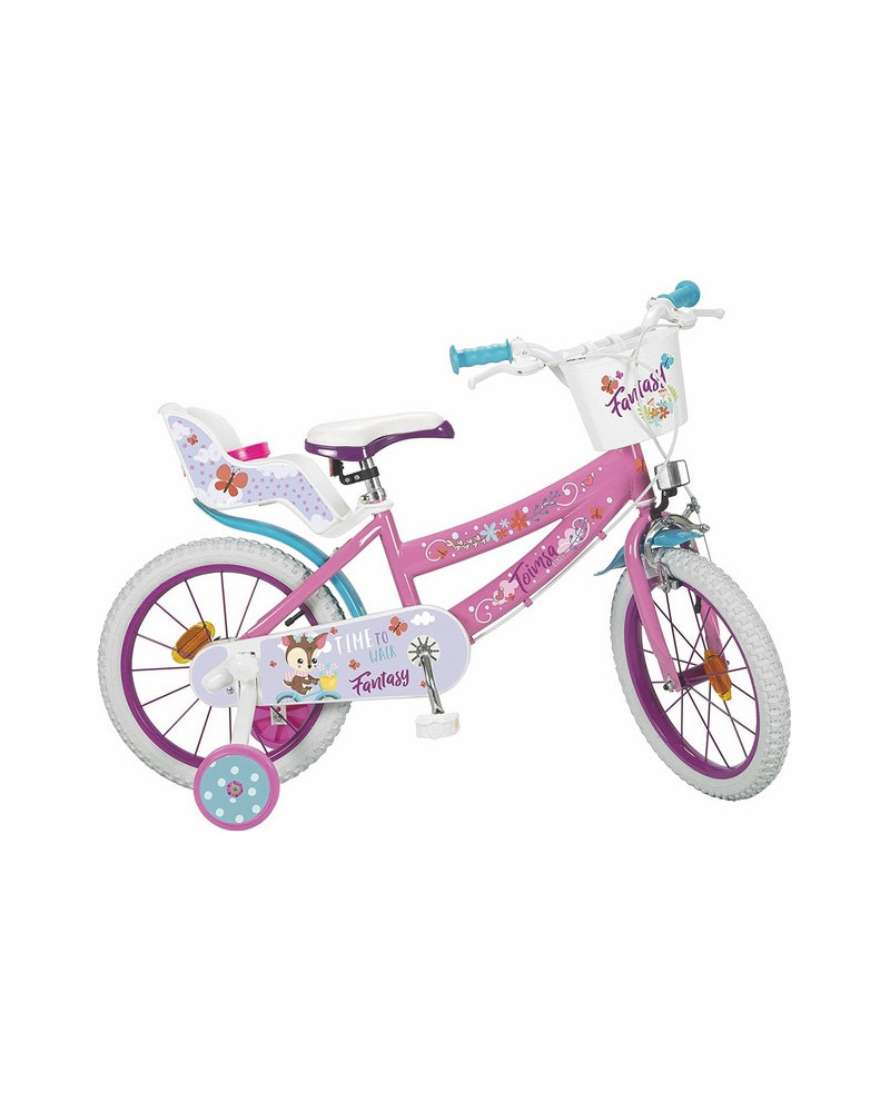 VELO 16" FANTASY 2 FREINS PANIER ET PORT