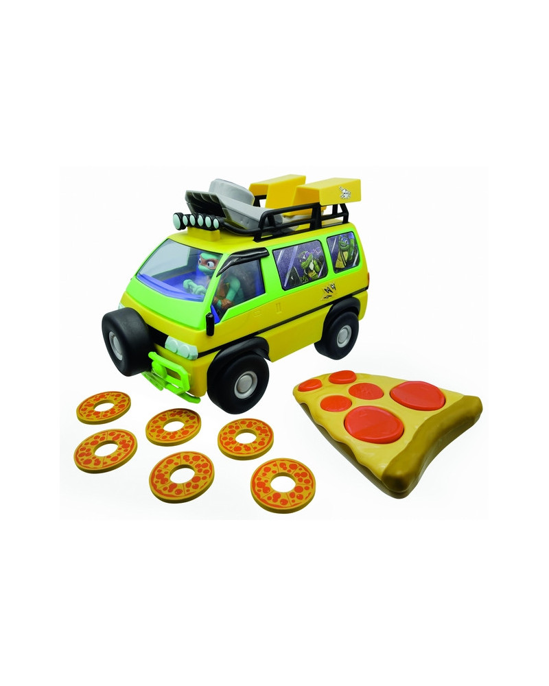 TORTUE NINJA RC VAN LANCEUR DE PIZZA