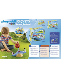 1-2-3 BALANCOIRE AQUATIQUE AVEC ARROSOIR