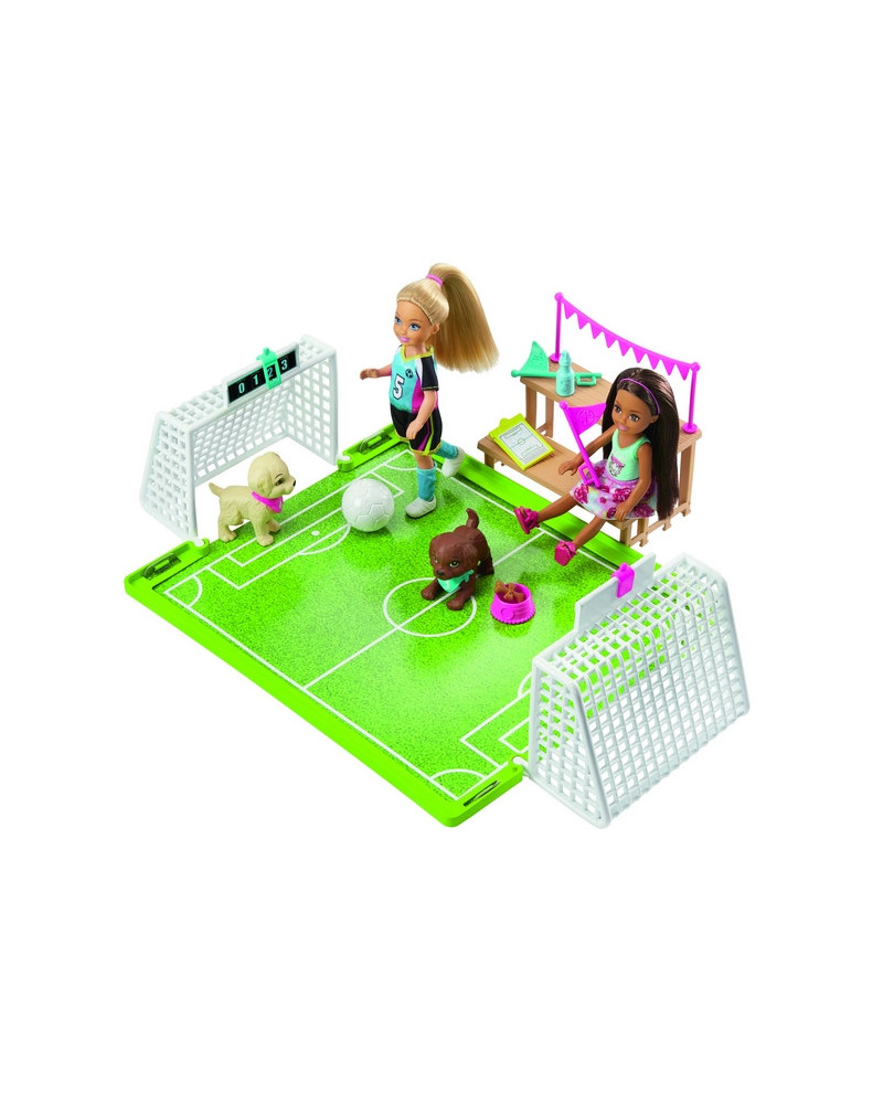 BARBIE CHELSEA COFFRET FOOTBALL