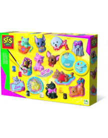 MOULAGES ET PEINTURES CHATS ET CHIENS