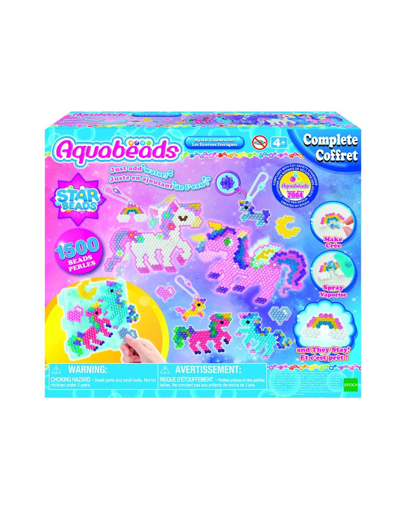 AQUABEADS COFFRET LICORNES FEERIQUES