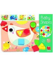 BABY SHAPES 6 PLANCHES + 12 PIONS
